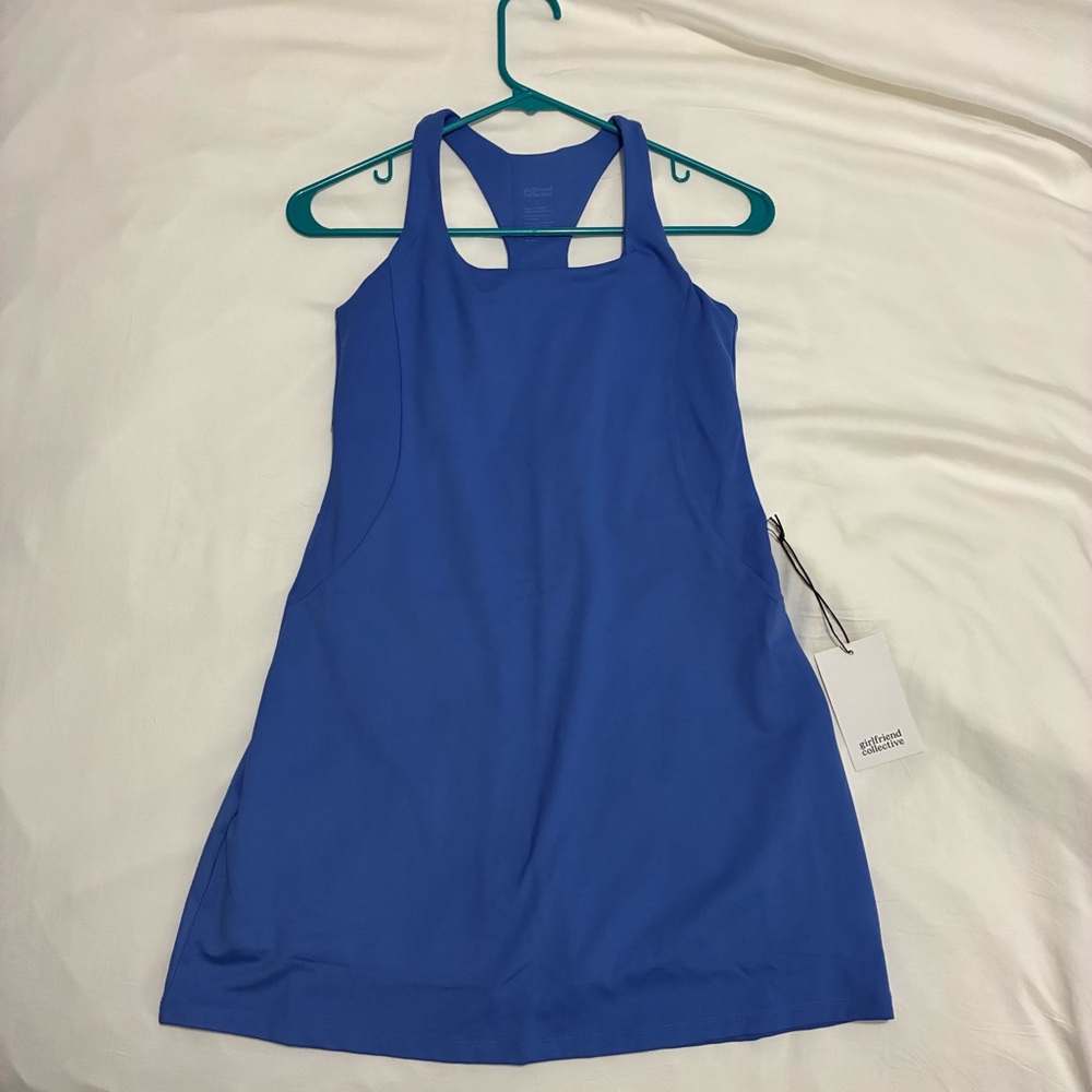 Blue Racerback Dress